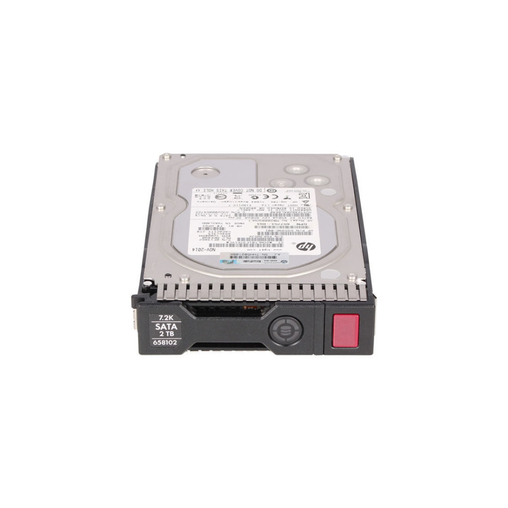 658102-001 HP HARD DRIVE 2TB 7.2K 6G SATA 3.5 LFF SC HOT-SWAP 658079